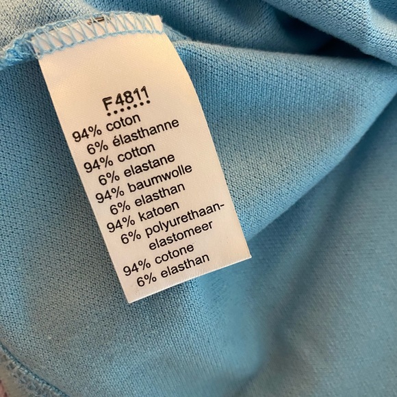 ⭐️HP⭐️Lacoste|Blue Collared Shirt - Picture 8 of 9